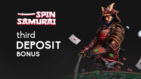 Spin Samurai Third Deposit Bonus
